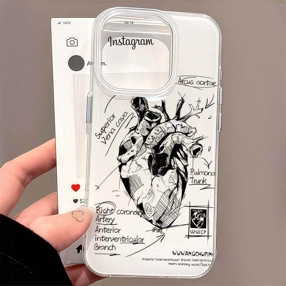 เคสมือถือ For iPhone 11 15 16 14 13 12 Pro Max X XS XR 13 Pro 15 16 Plus Case ผีเสื้อที่สวยงาม ครีม IMD แบบนิ่ม TPU เคส ราคา ถูกที่สุด ดีลบีเคเค แกลเลอรีภาพที่ 7