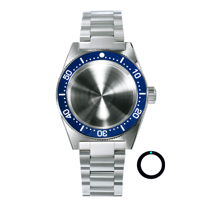 40 มม.นาฬิกา Seiko 62MAS นาฬิกาดัดแปลงดําน้ําแฟชั่นคุณภาพสูง Sapphire เหมาะสําหรับ NH35/28.5 มม.