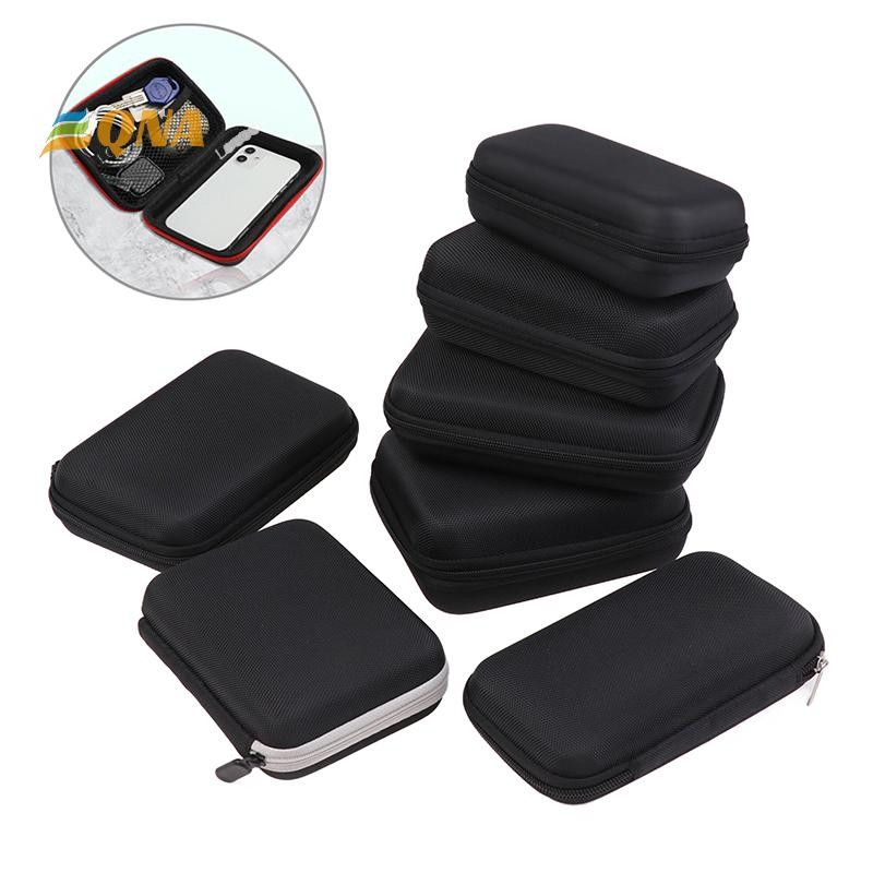 [QNA] 1 ชิ้น EVA กันน้ํา Hard Case Storage Toolbag กล่องเครื่องมือพร้อมตาข่ายกระเป๋าชุดเครื่องมือมัลติมิเตอร์กระเป๋าเก็บใหม่