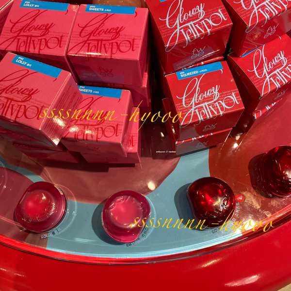 ลิปมัน ลิป fwee ส่วนบางตอนนี้ เกาหลี fwee jellypot Lip Gill Dual-use Lip Glaze Jelly Balm Lip Mud พว
