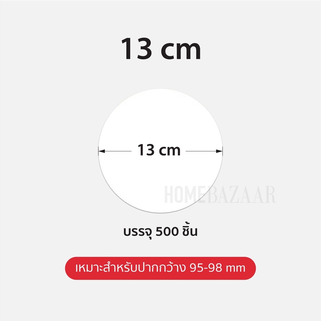 กระดาษปิดปากแก้ว เเพ็ค 500 แผ่น กระดาษครอบแก้ว กันน้ำหก รูปที่ 5