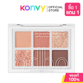 ODBO อายแชโดว์ปรุงจืด Signature Eyeshadow Palette 4.8g โอดีบีโอ อายแชโดว์ 6 เฉดสี