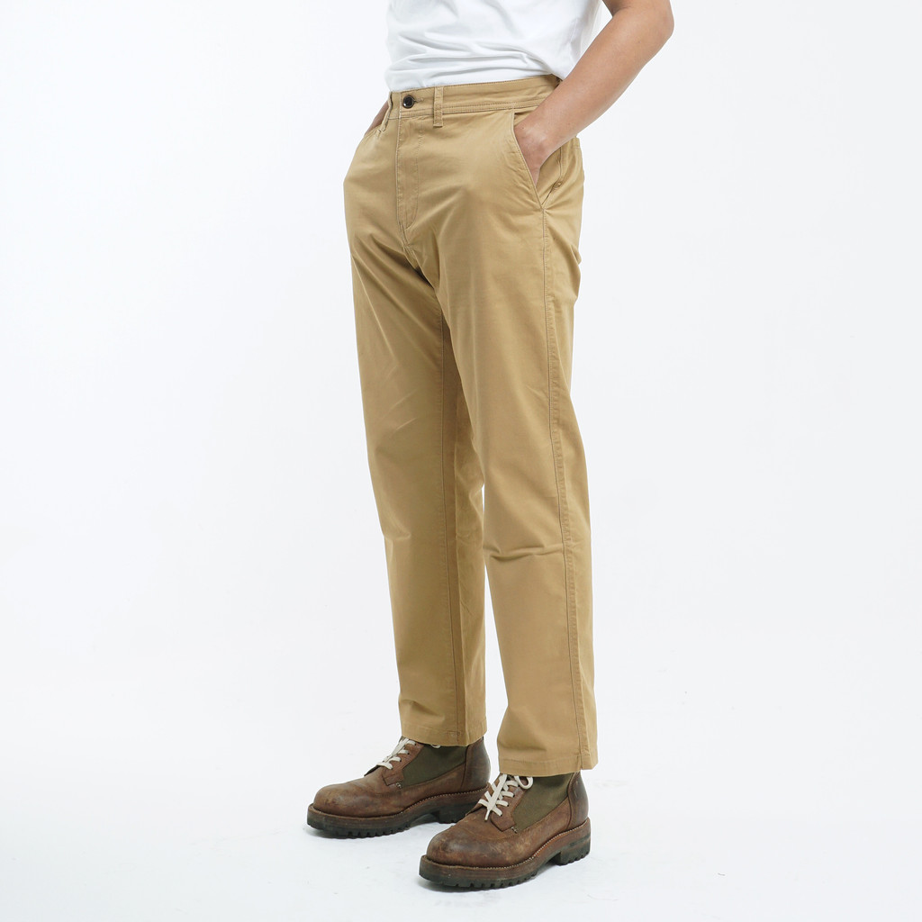 M.gee กางเกงชิโน่ขายาวยืดผู้ชาย M.gee Felix 34 Dark Mustard