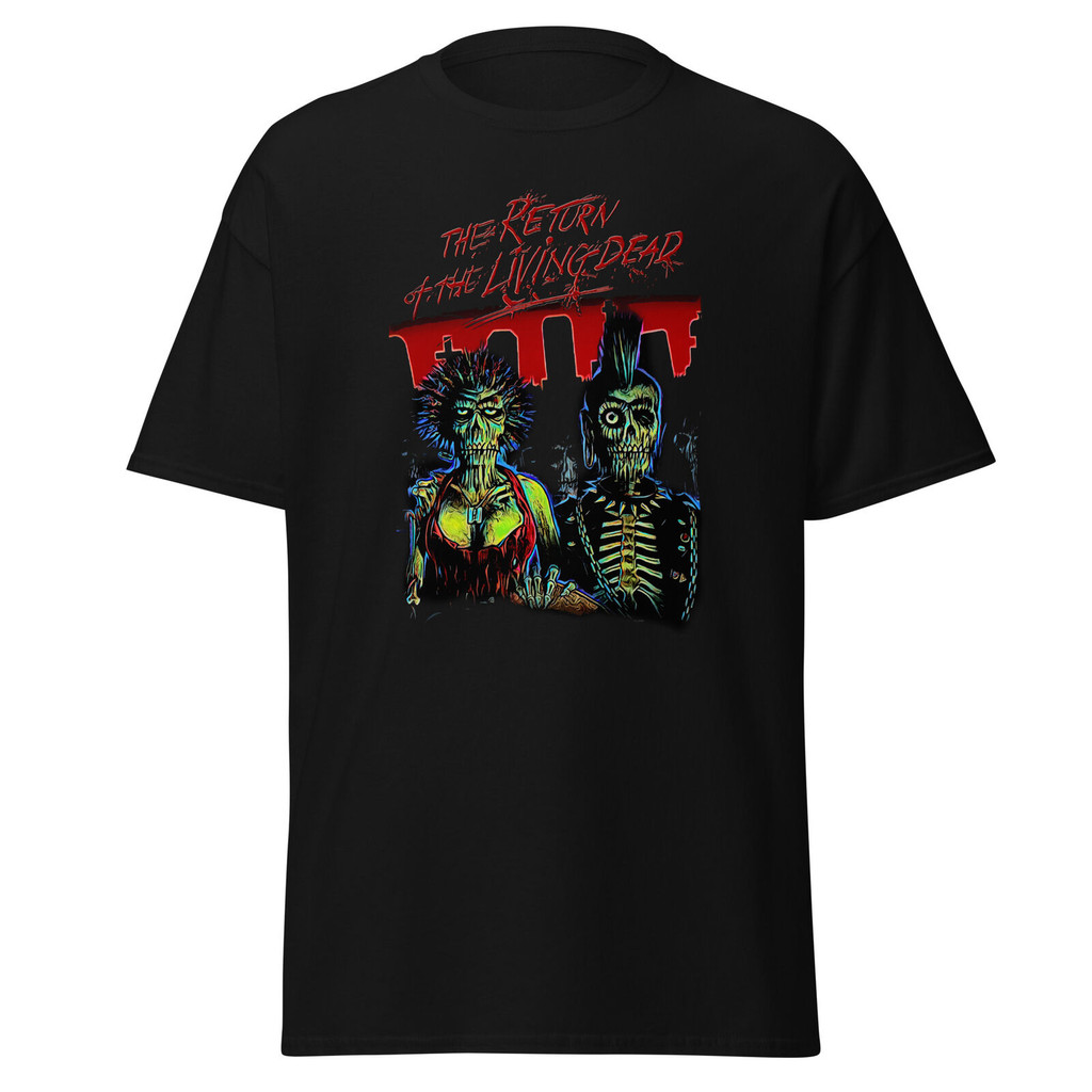 Return Of The Living Dead Shirt 80S เสื้อหนังสยองขวัญ