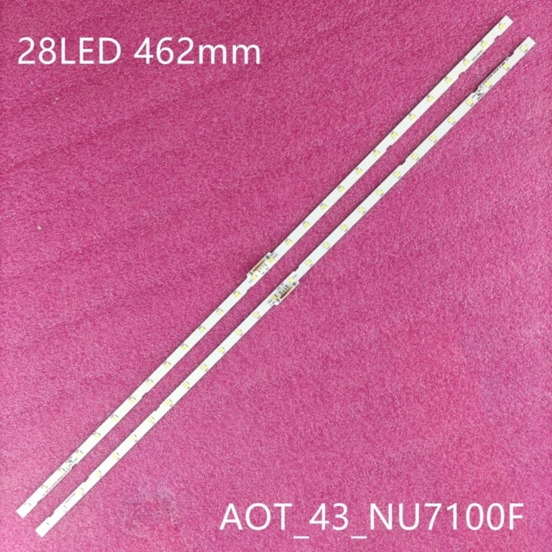 Ua43nu7100k ua43ru7100k ua43nu7100s Samsung 43 "LED TV backlight (ไฟทีวี) 43nu7100k ua43ru7100