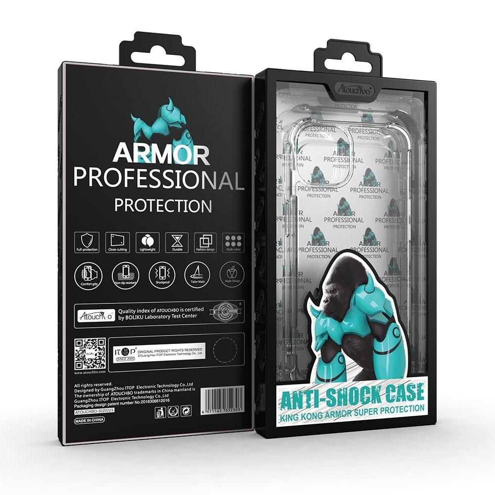 เคสสำหรับไอโฟน KINGKONG กันกระแทก แบบดี สำหรับ iPhone 16 16Pro 16Plus 16Promax 15 14 13 11 Pro Promax 6,7,8 Plus เคสใส