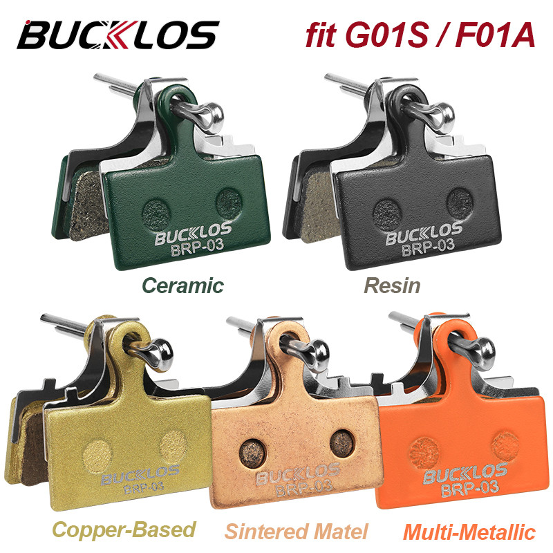 Bucklos ผ้าเบรคจักรยาน MTB ผ้าเบรคจักรยานไฮดรอลิกเบรค Pad สําหรับ Shimano M9000 G01S F01A