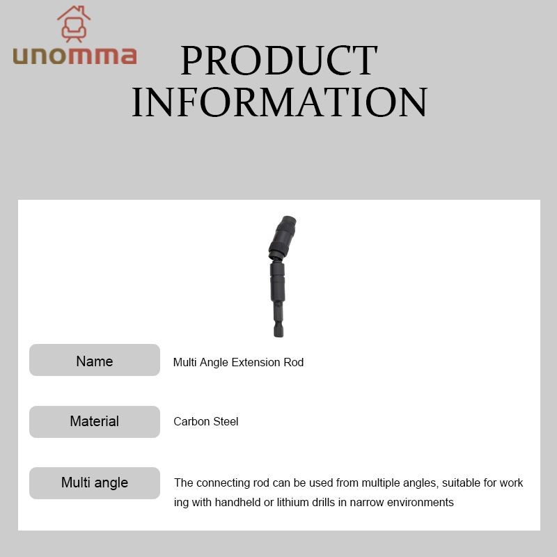 🎈ดอกสว่านไขควง แบบแหวนแม่เหล็ก หกเหลี่ยม 1/4 นิ้ว unomma - รูปที่ 6