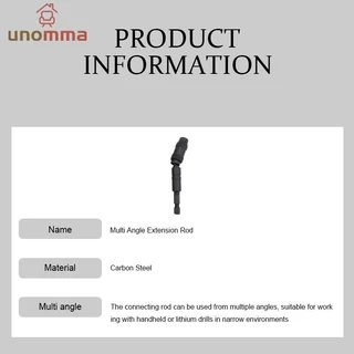 🎈ดอกสว่านไขควง แบบแหวนแม่เหล็ก หกเหลี่ยม 1/4 นิ้ว unomma