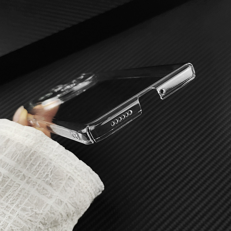 สําหรับ vivo iQOO Z10 T4 Y300 Pro Plus 6.77 “Glossy Crystal Hard PC Full Cover Clear กล้องป้องกัน Snap Case ราคา ถูกที่สุด ดีลบีเคเค แกลเลอรีภาพที่ 5