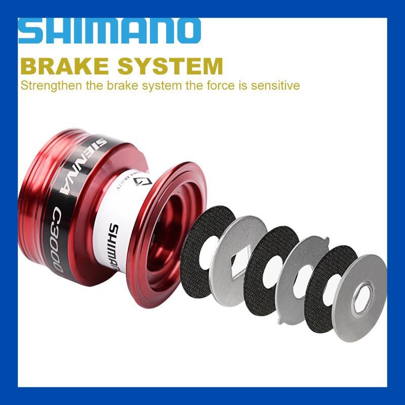POOL AND HANDLE FOR SPINNING REEL SHIMANO SIENNA (รอกตกปลาและข้อเหวี่ยง SIENNA)
