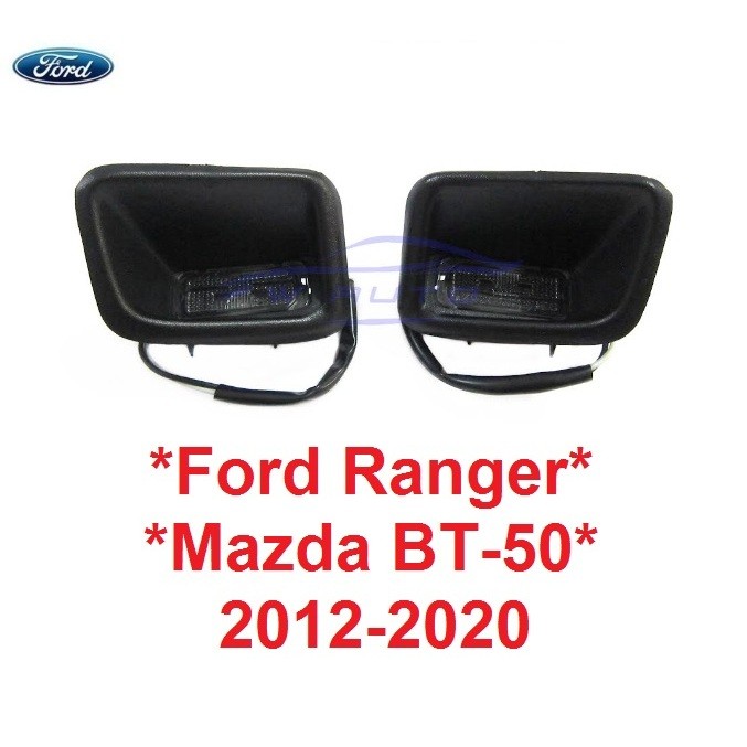 ไฟส่องป้ายทะเบียน กท Ford Ranger 2012 - 2020 Mazda BT50 Pro รุ่นติดกันชน มีปลั๊ก ฟอร์ด เรนเจอร์ มาสด