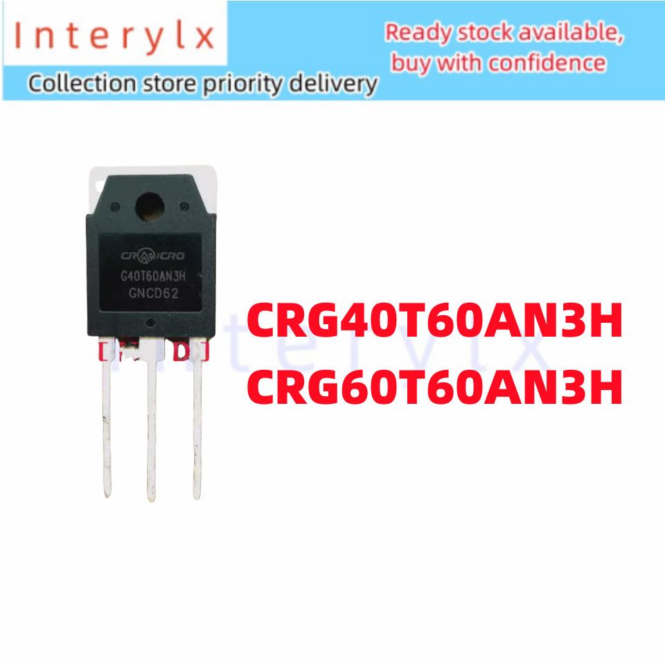 1 ชิ้น/ล็อต CRG40T60 CRG40T60AN3H G40T60AN3H CRG60T60 CRG60T60AN3H G60T60AN3H TO-247 IGBT หลอดเดี่ยว