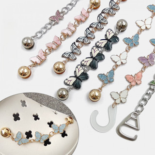 Sense of advanced Butterfly Chain 1pcs Cross jibz Hole รองเท…