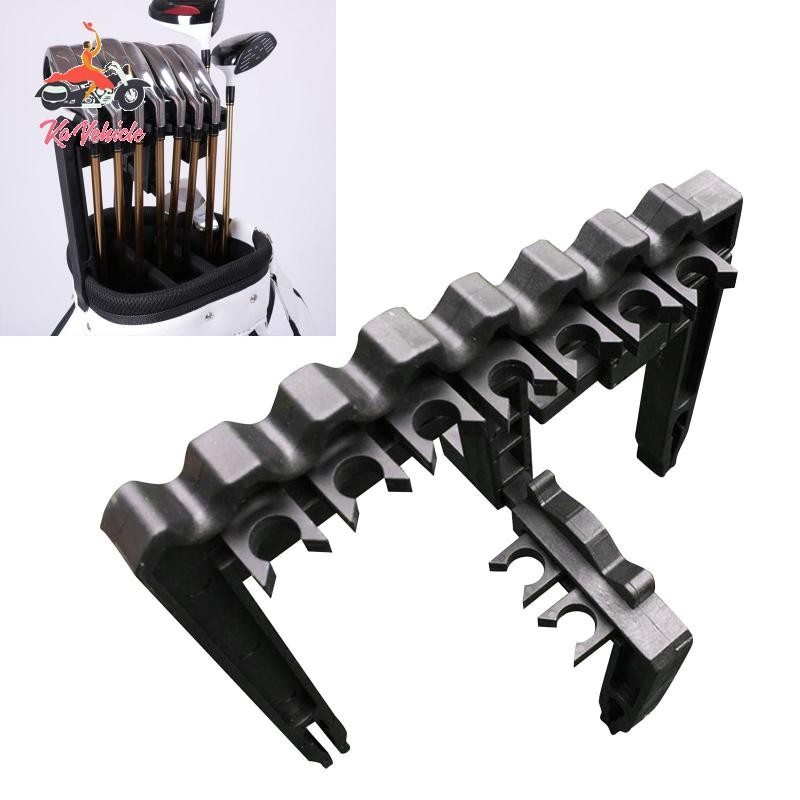 Golf Organizer สำหรับกระเป๋า-standing Rack Clip On Putter อุปกรณ์เสริมกอล์ฟสำหรับ clubs และถุงกอล์ฟ