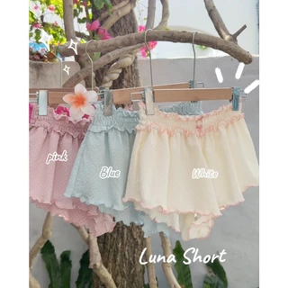 ชุดว่ายน้ำแฟชั่น พร้อมแผ่นรองหน้าอก ทูพีช shorts น่ารัก สีลูกกวาด ผูกโบว์ลูกไม้ ชุดไปทะเล