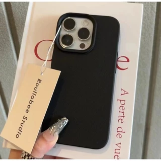 เคสโทรศัพท์ สำหรับ เคสไอโฟน iPhone 17 16 15 11 14 12 Pro Max 15 14 Plus XR XS Max 16 เคสซิลิโคน กันเปื้อน ลายลิ้นจี่