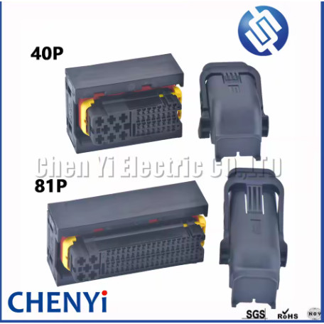 40 Pin 81 Pin 121 Pin PCB ECU ซ็อกเก็ตเครื่องยนต์บอร์ดคอมพิวเตอร์ Connector ME7 EDC15 ปลั๊กสายไฟ 1473244-1 1473247-1 1473252-1 พร้อมหมุด