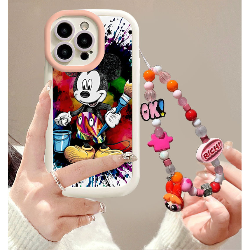 Happy Mickey เคสโทรศัพท์ VIVO Y29 4G Y04 9S Y03 8 Y28 4G 00 5G 7s Y27 Y27s Y36 Y22 Y33S 6 Y35 1 2 Y2