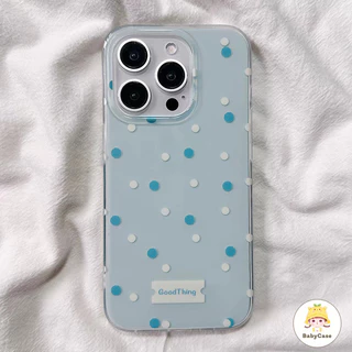 เคสไอโฟน 11 สำหรับ iPhone 17 16 13 11 15 12 14 Pro Max 16Plus 14Plus 15Plus จุดเล็ก ๆ ที่สดใหม่สีสันสดใสปกใหม่ IMD