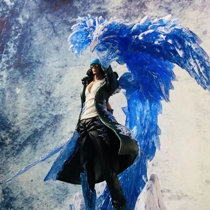 30ms sourei One Piece Series ผู้เล่นใหญ่ Aokiji Navy ทั่วไป Karp Aini Lu GK รูปปั้นรูปเครื่องประดับ