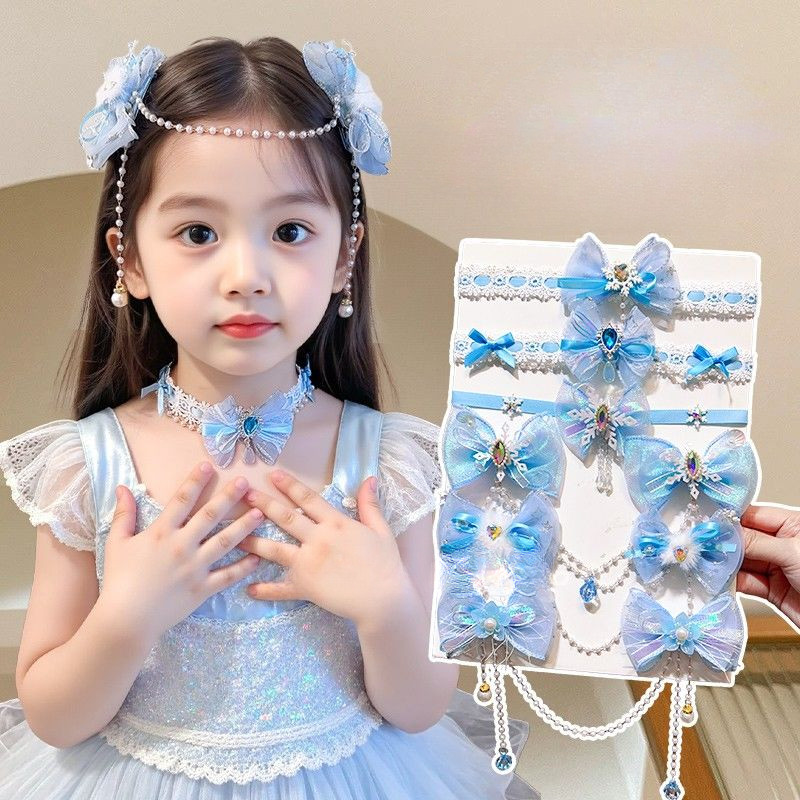 เครื่องประดับผมสำหรับเด็กผู้หญิง ลายการ์ตูน Frozen เครื่องประดับหน้าผาก