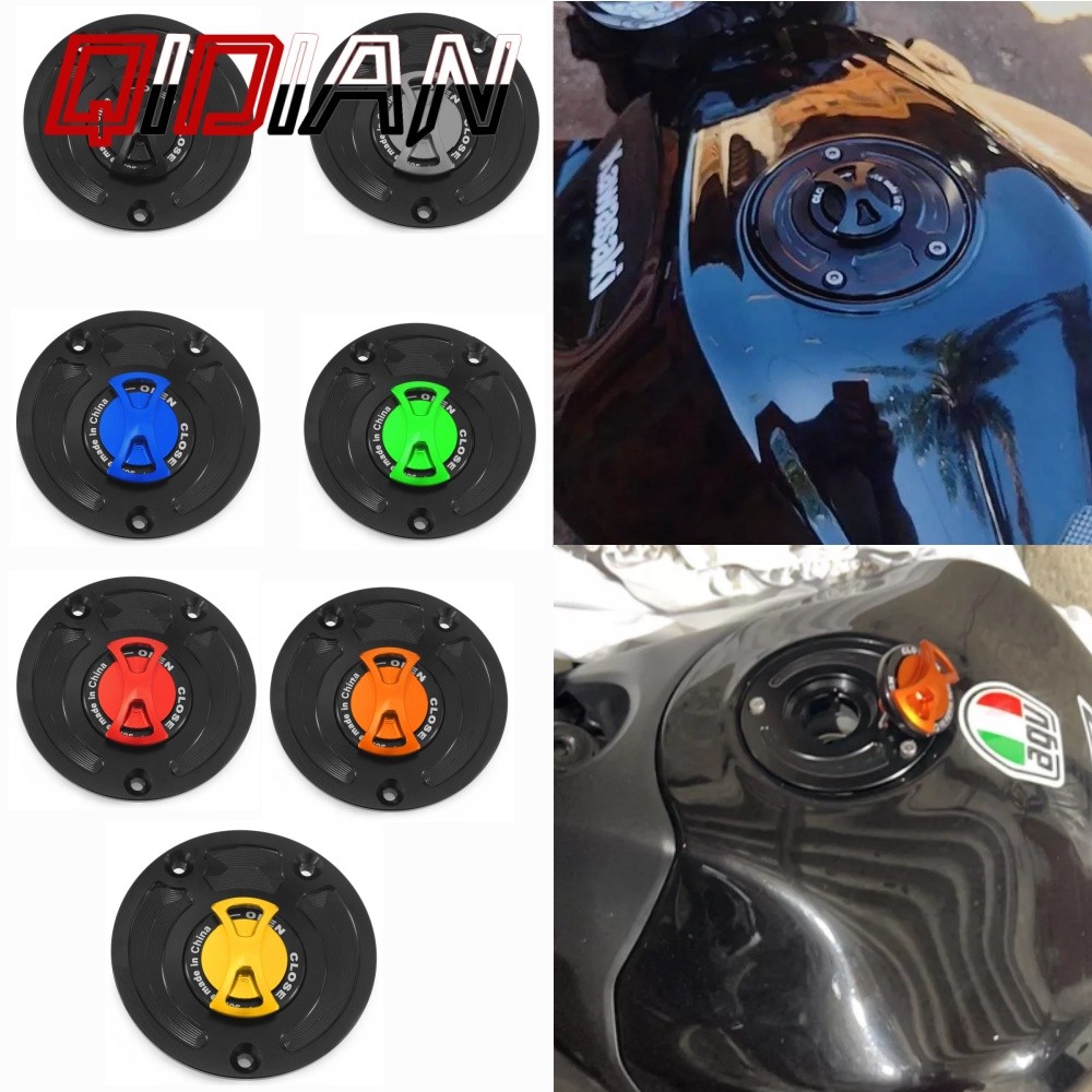 สําหรับ KAWASAKI ZX10R ZX6R ZX14 Z1000 NINJA1000 NINJA650R ER6N VERSYS CONCORS Z750 ด้านหน้าถังน้ํามันเชื้อเพลิงฝาครอบ