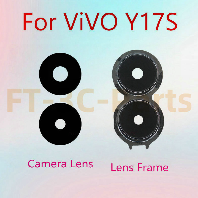 สําหรับ ViVO Y17S V2310 ด้านหลังกระจกเลนส์กรอบอะไหล่ซ่อม