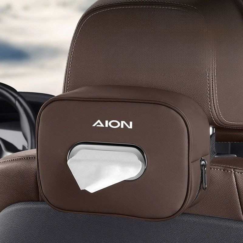 เครื่องมือที่มีประโยชน์ในรถยนต์ AIONS/Y/V/LXPlus กล่องทิชชู่พิเศษกันน้ํา Scratch-Resistant Dual Mode การติดตั้งการจับคู่สีเดิมอัพเกรด