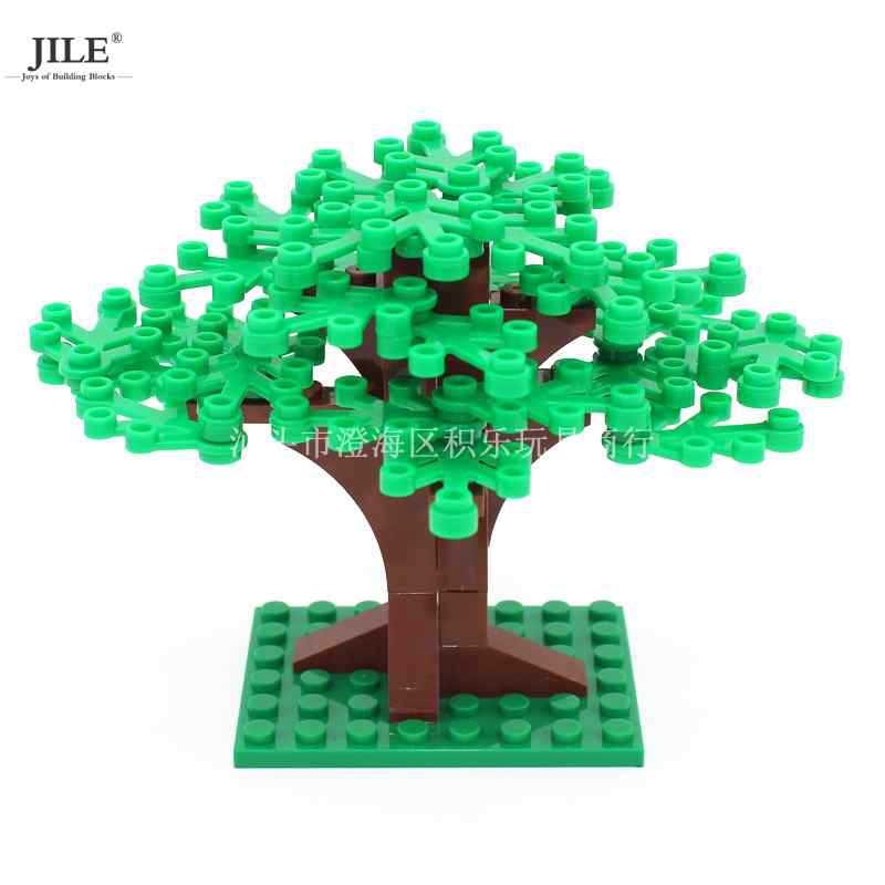 ชิ้นส่วนเลโก้ พืช ใบไม้ ต้นไม้ขนาดเล็ก ชุดบล็อกตัวต่อ ของเล่น - รูปที่ 5