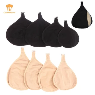Ckfr Drop Water Breast Prosthesis กระเป๋าป้องกันตะขอผ้าฝ้ายเต้านมปลอมกระเป๋าใหม่