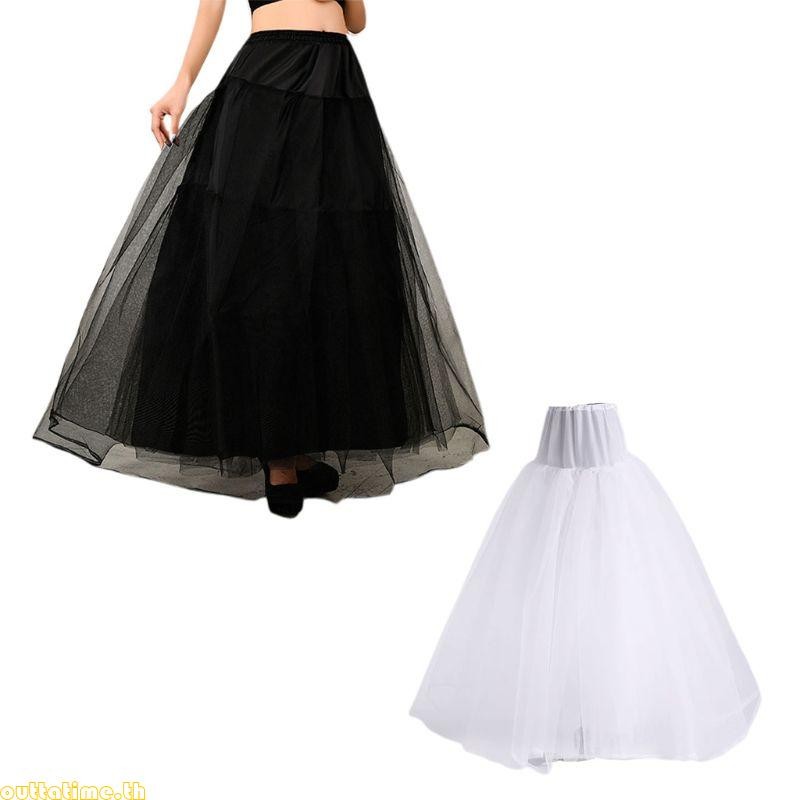 เวลา 3 ชั้น Hard Net Soft Support Hoop ชุดแต่งงาน Fluffy Petticoat เจ้าสาว Wedd