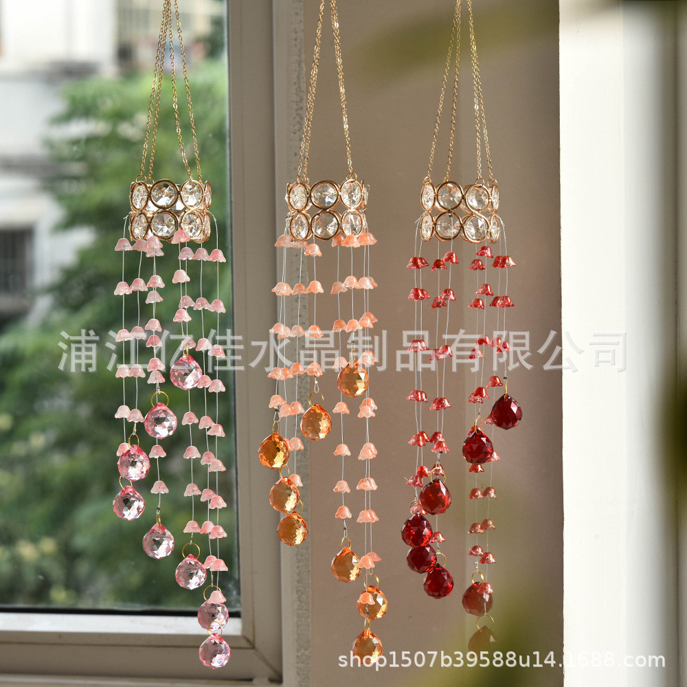 จี้กระดิ่งลมคริสตัล Lily of the Valley จากMJshop