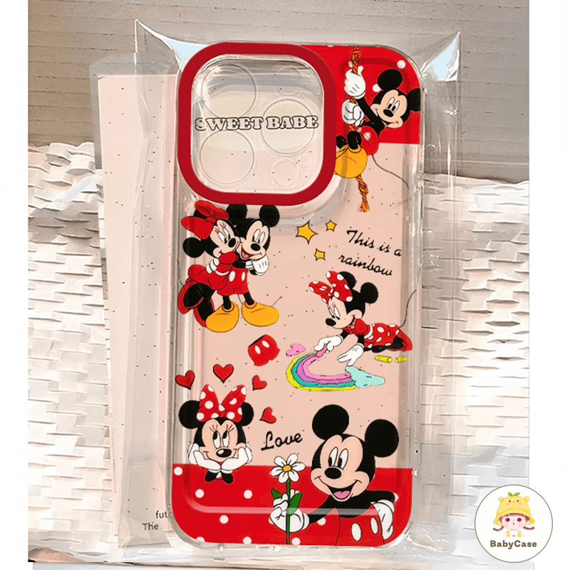 เคส Realme C35 C51 C67 C25 C53 C55 C11 11 5 5i C3 C15 C30 C31 C21 C21Y C25Y C25S C20A ปกมิกกี้เมาส์ตลกน่ารัก