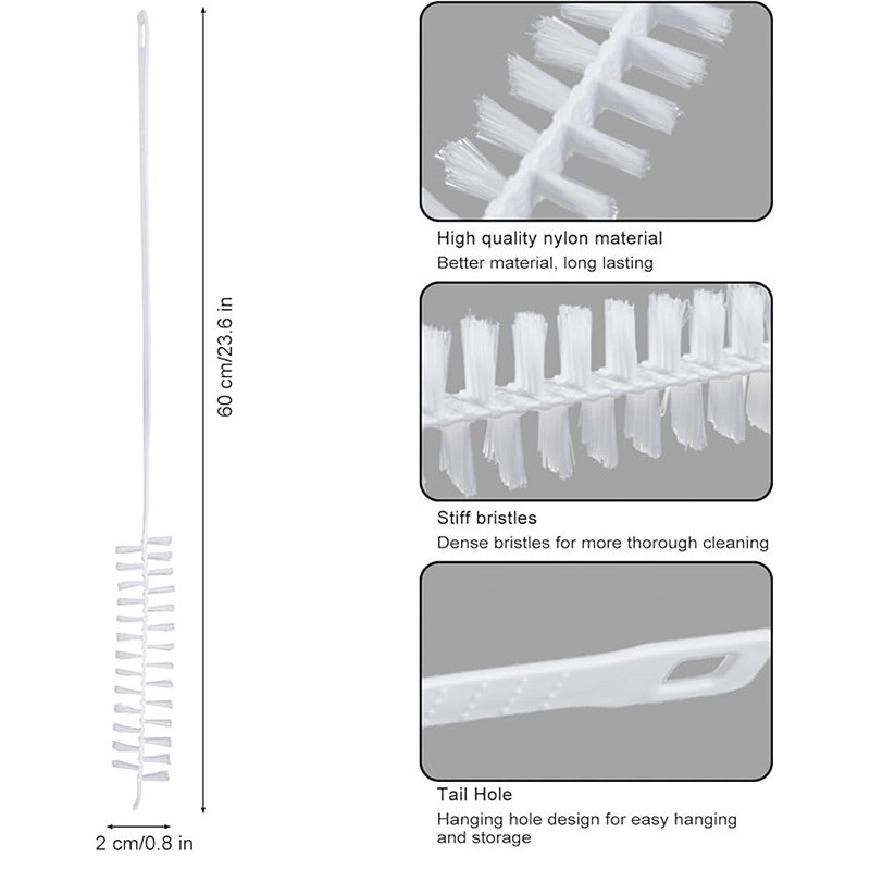 1-5ชิ้น60เซนติเมตรด้ามยาวเครื่องซักผ้าทําความสะอาดแปรง-ยืดหยุ่นเครื่องซักผ้ากลองช่องว่างแปรง-ครัวเรือนเครื่องปรับอากาศพัดลมเครื่องมือทําควา - รูปที่ 7