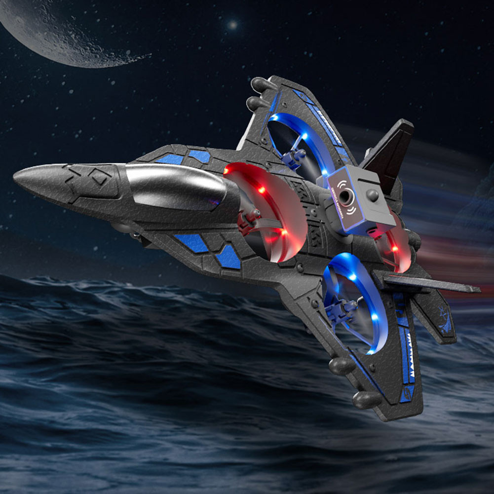 Mini RC-Plane พร้อมไฟ Led 2.4GHz EPP RC-Plane ของเล่นพร้อมไฟ Led สําหรับในร่มกลางแจ้ง