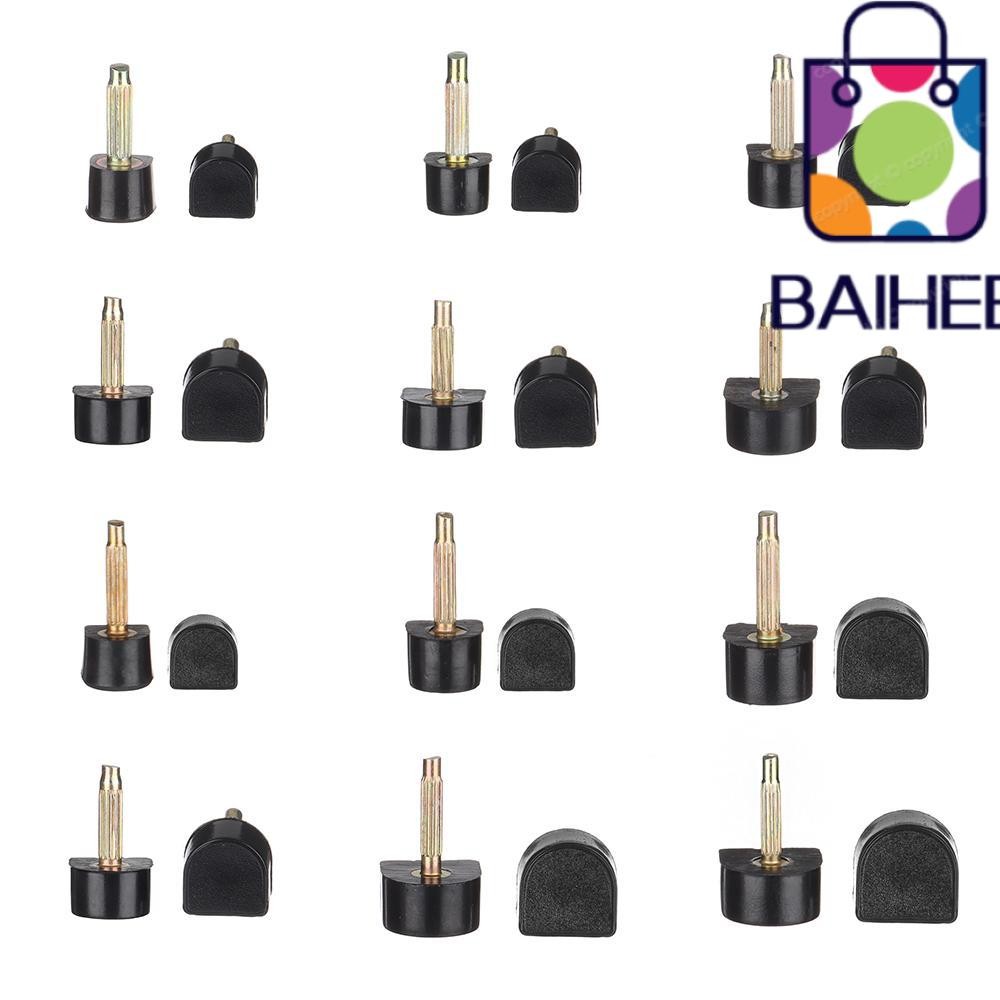Baihee 10 ชิ้นรองเท้าส้นสูงเคล็ดลับ Dowel ยกรองเท้าส้นสูงเล็บรองเท้าซ่อมรองเท้าส้นสูงซ่อม Pins