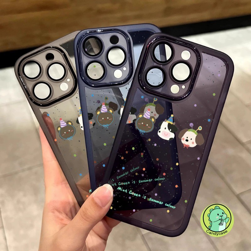 Polka Point เคสโทรศัพท์สําหรับ Vivo Y29 Y19s Y300 Y200 Pro Y200i Y200T Y200E Y100 Y100T Y28 Y28s Y18 Y18s Y18E Y03 5G 4G หรูหราป้องกันกรณีหมีน่ารักกรณี