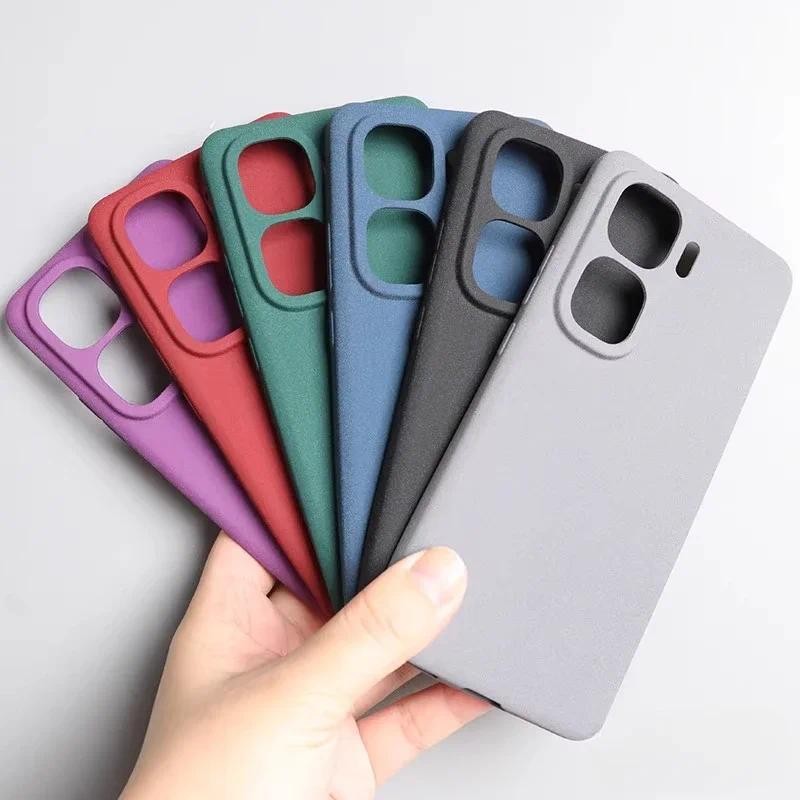 สําหรับ IQOO Neo 10 Pro Neo10pro Matte Sandstone Soft Case สําหรับ VIVO IQOO Neo 9S Pro Plus กล้องป้องกันซิลิโคน Tpu กันชนบางเฉียบ