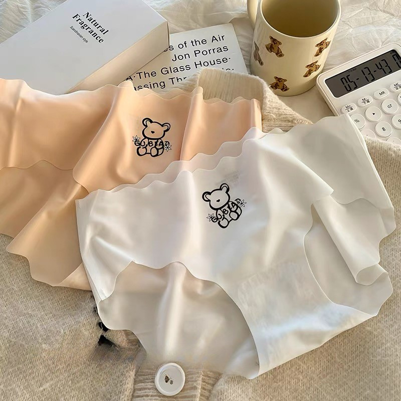 ✨w&c bras✨ไร้รอยต่อกางเกงในสตรีกางเกงในผ้าฝ้าย100% เป้ากางเกงในต้านเชื้อแบคทีเรียกางเกงขาnk119