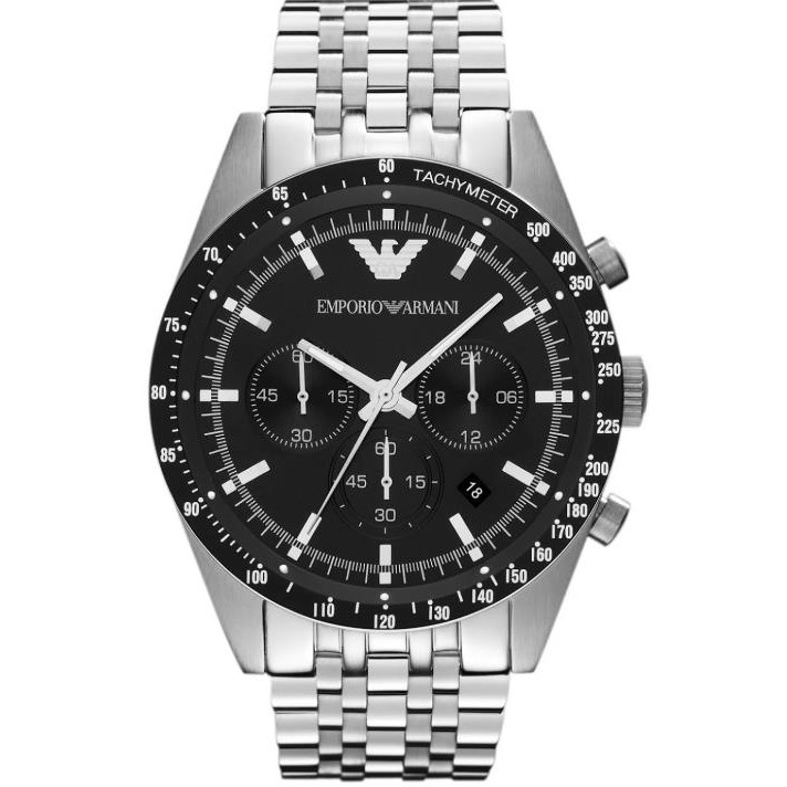 พร้อมสต็อก ! Emporio Armani Tazio Chronograph นาฬิกาข้อมือผู้ชาย รุ่น AR5983 AR5988 46mm