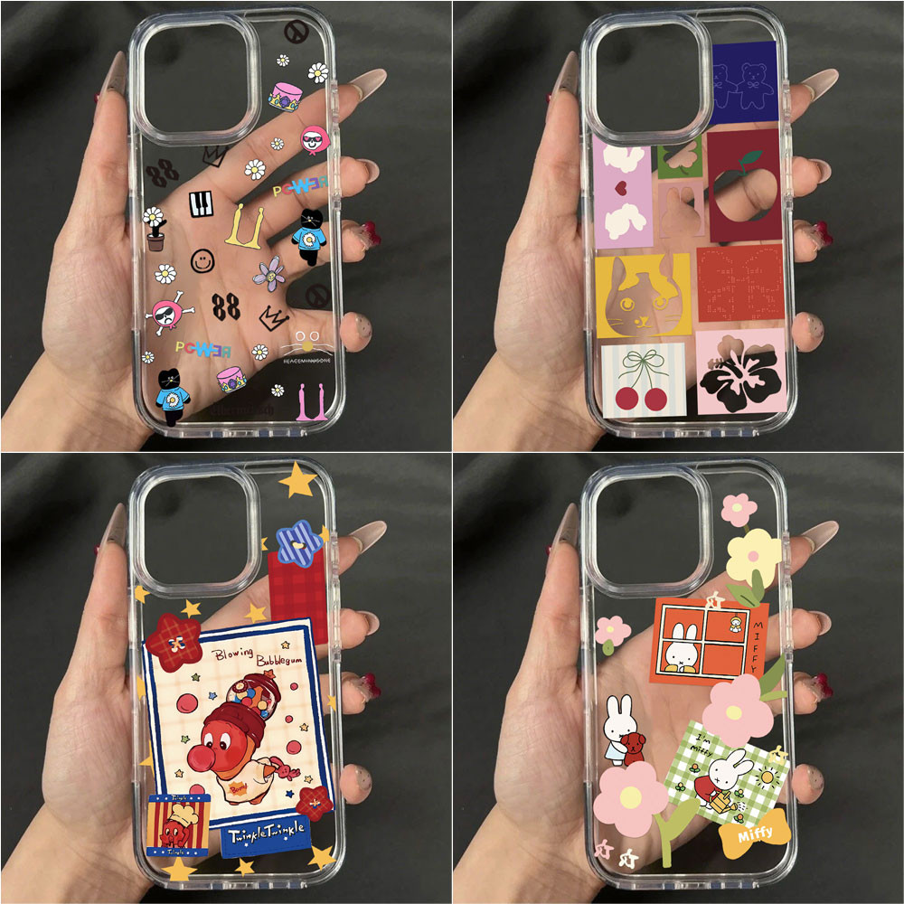 Acrylic เคสทรศัพท์ For iPhone 13 11 เคสไอโฟน 15 16 Pro Max 14 12 13promax 14promax 16promax 15promax เคสโทรศัพท์มือถือ