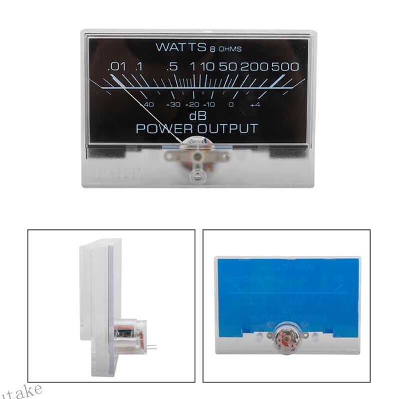 UKI ความแม่นยํา VU Meter Analog VU Meter Dial-เสียงวัดระดับ Analog เสียงตัวบ่งชี้ระดับสําหรับลําโพงเ