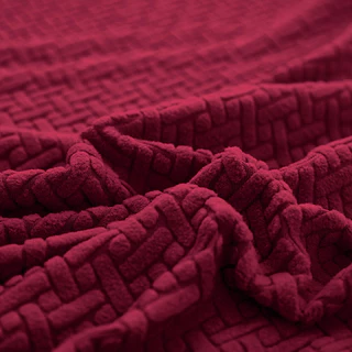ผ้าคลุมโซฟาแบบไม่มีแขน ปลอกกันฝุ่น Jacquard รูปตัว T ขนาด S/M/L กว้าง 100 ซม. ปลอก