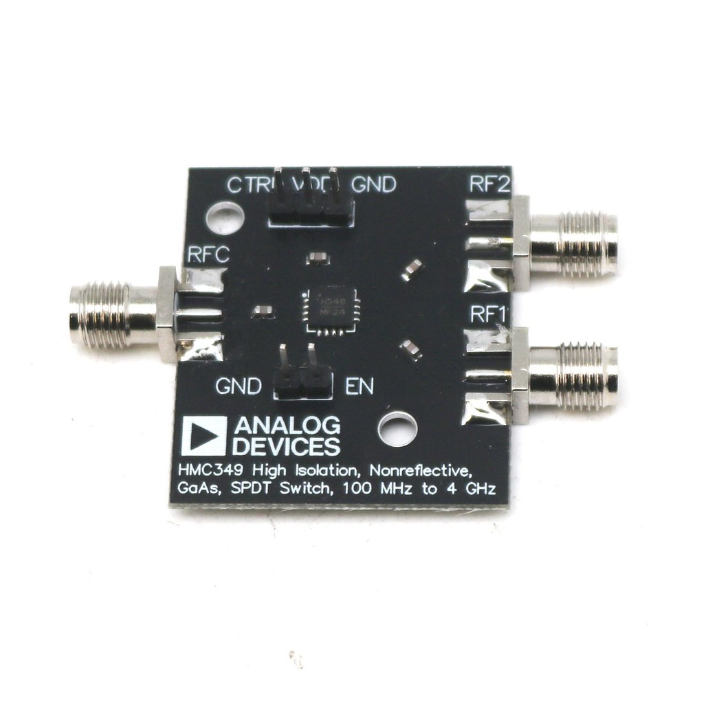 HMC349 RF SPDT สวิทช์ 100 Mhz ~ 4 Ghz การแยกสูง RF single-pole double throw สวิทช์สําหรับวิทยุไร้สาย infrrastructure
