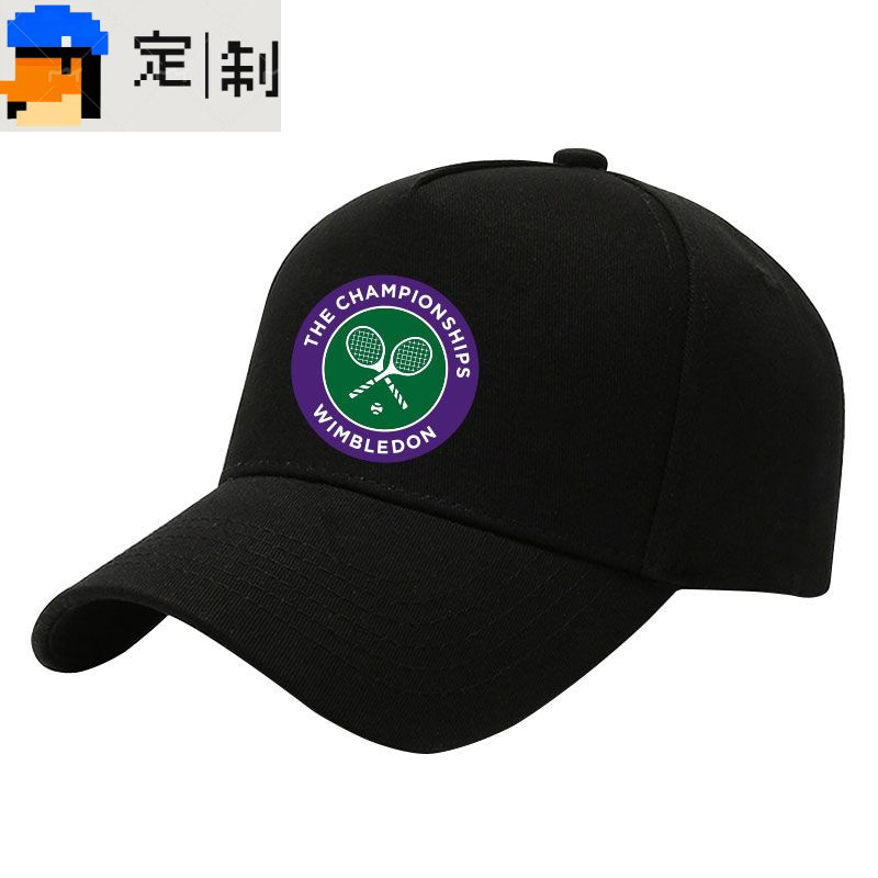 Training Hat Tennis Club สำหรับAustralian Open, French Open, Wimbledon, US Open - หมวกเบสบอลกันแดด