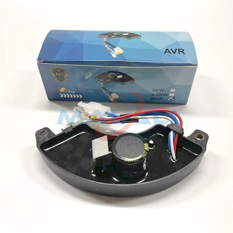 【จัดส่งจากกรุงเทพฯ】Malali AVR สําหรับเครื่องกําเนิดไฟฟ้า 7KW & 8KW – เครื่องปรับแรงดันไฟฟ้าเดี่ยวและโคลงสําหรับเครื่องกําเนิดไฟฟ้าเบนซิน/ดีเซล (7-8KW)