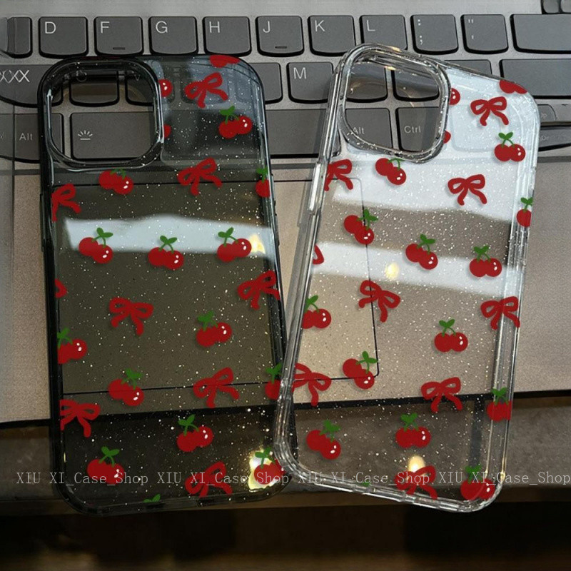💌 Bov💌เคสไอโฟน เข้ากันได้กับ iPhone 16PROMAX 15ProMax 14 13 iPhone 12 11 XSMAX X  XR 7Plus กรณีนุ่มน่ารัก-HLGTSF25