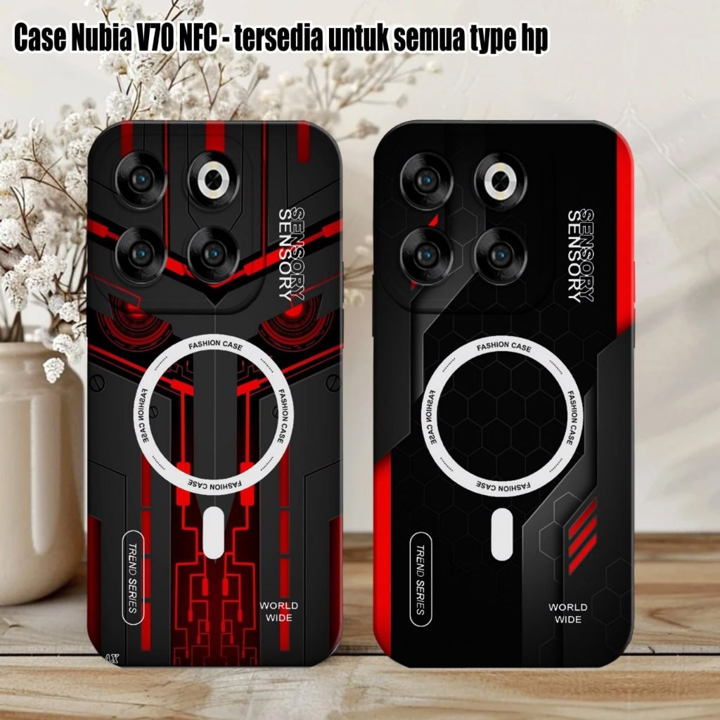 เคสโทรศัพท์ HP Nubia V70 NFC - Nubia V70 NFC เคสใสใส - เคส Nubia V70 NFC -RJ4497