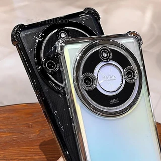 X9C 5G สีปลอกใสสําหรับ Honor X9C สมาร์ท HonorX9C X9d X6C HonorX7d 4G 5G Electroplate โปร่งใส TPU เคสโทรศัพท์กันกระแทกปลอกป้องกัน Anti-fall Soft ฝาหลัง